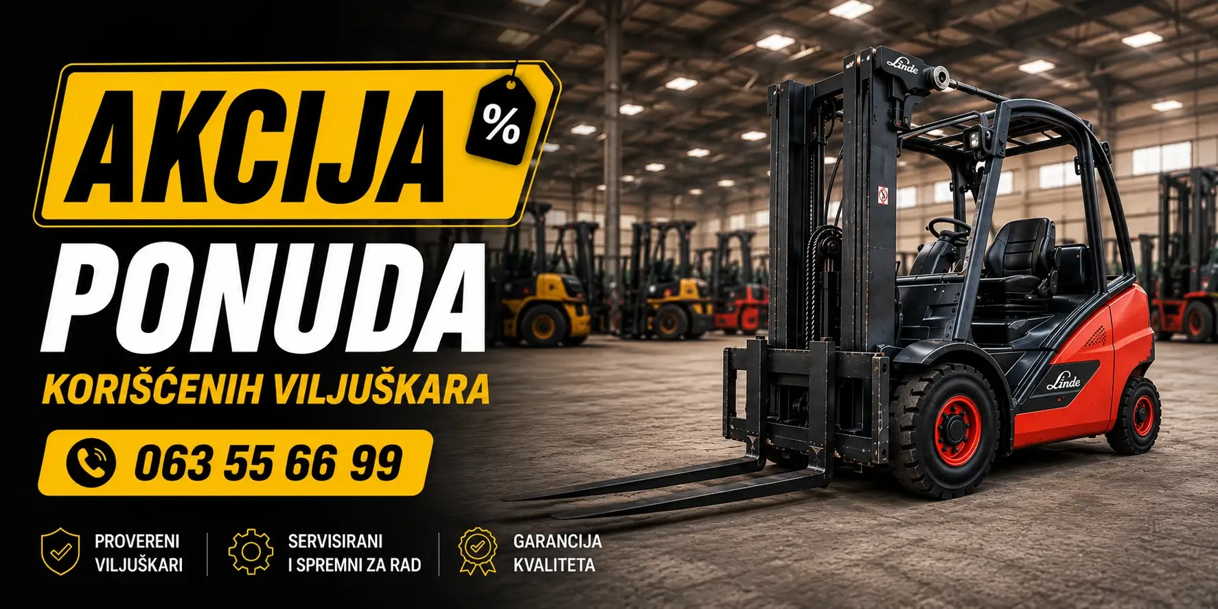 Akcijska ponuda Vilotić viljuškari